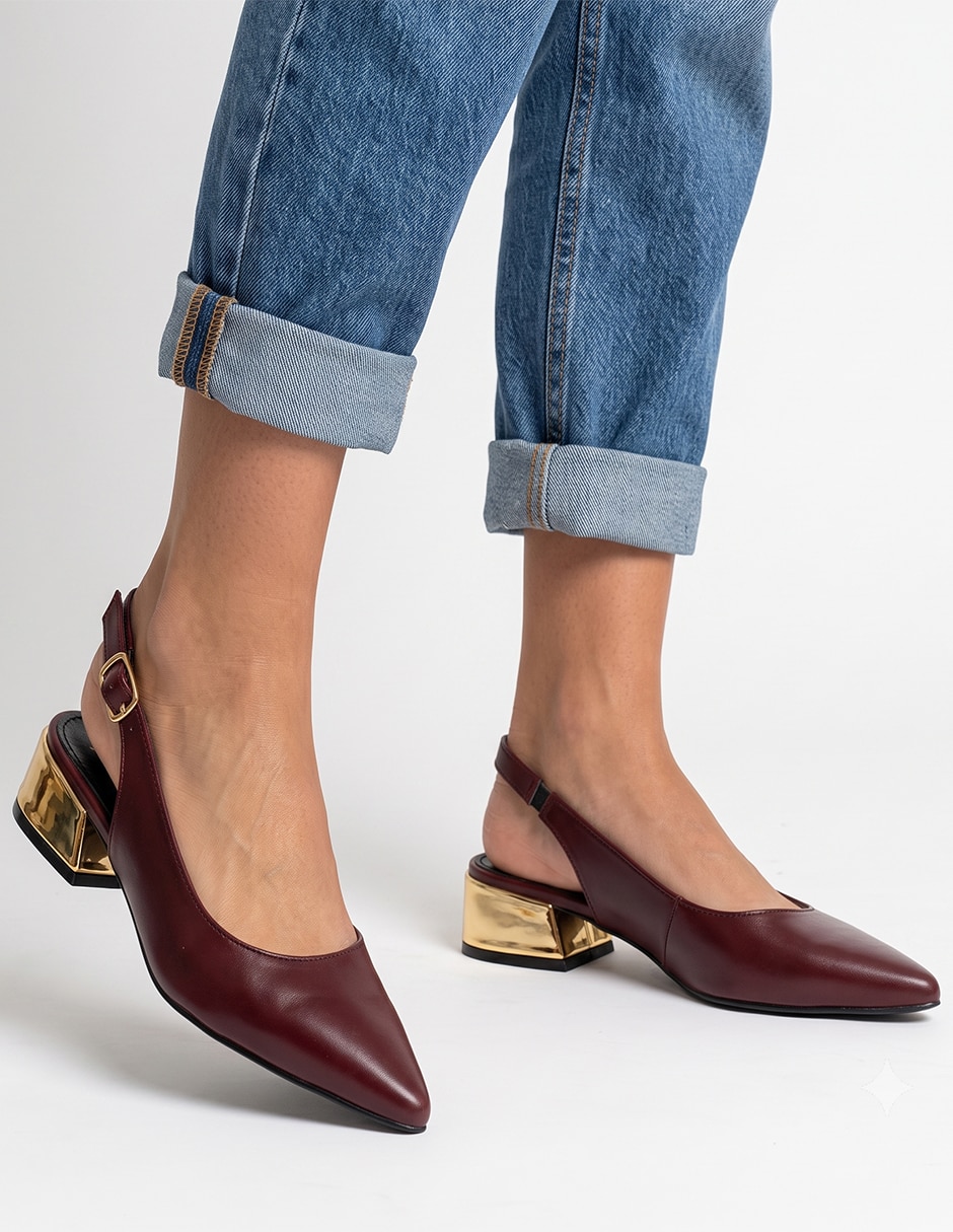 Zapatilla Slingback para mujer 3