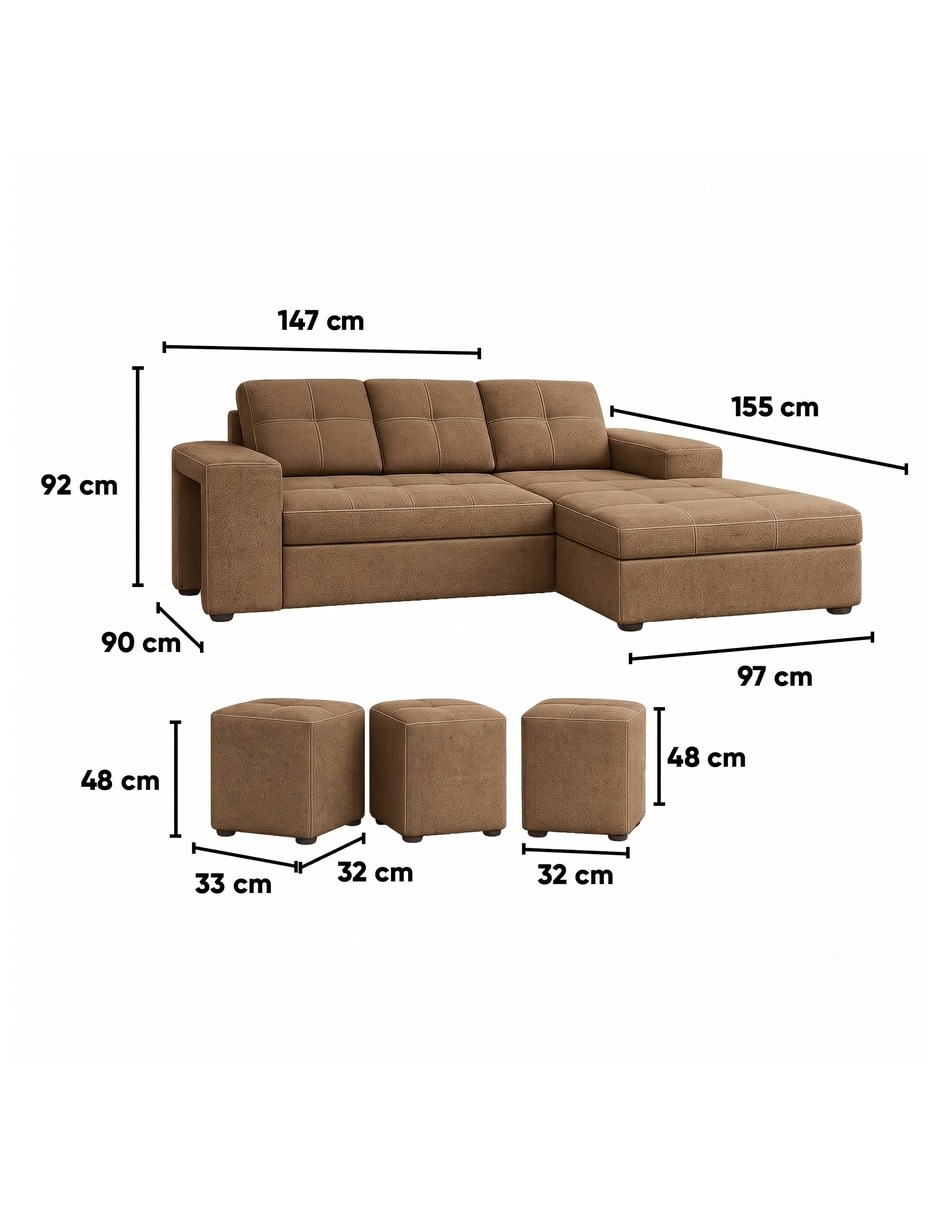 Sala modular Murcia de lino 5
