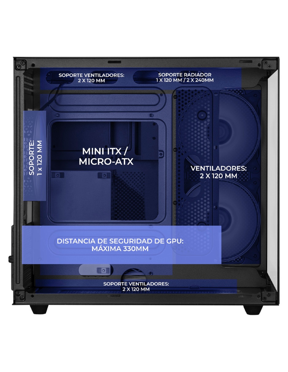 Gabinete Xtre,e Pc Gaming CXTTUCRBK 5
