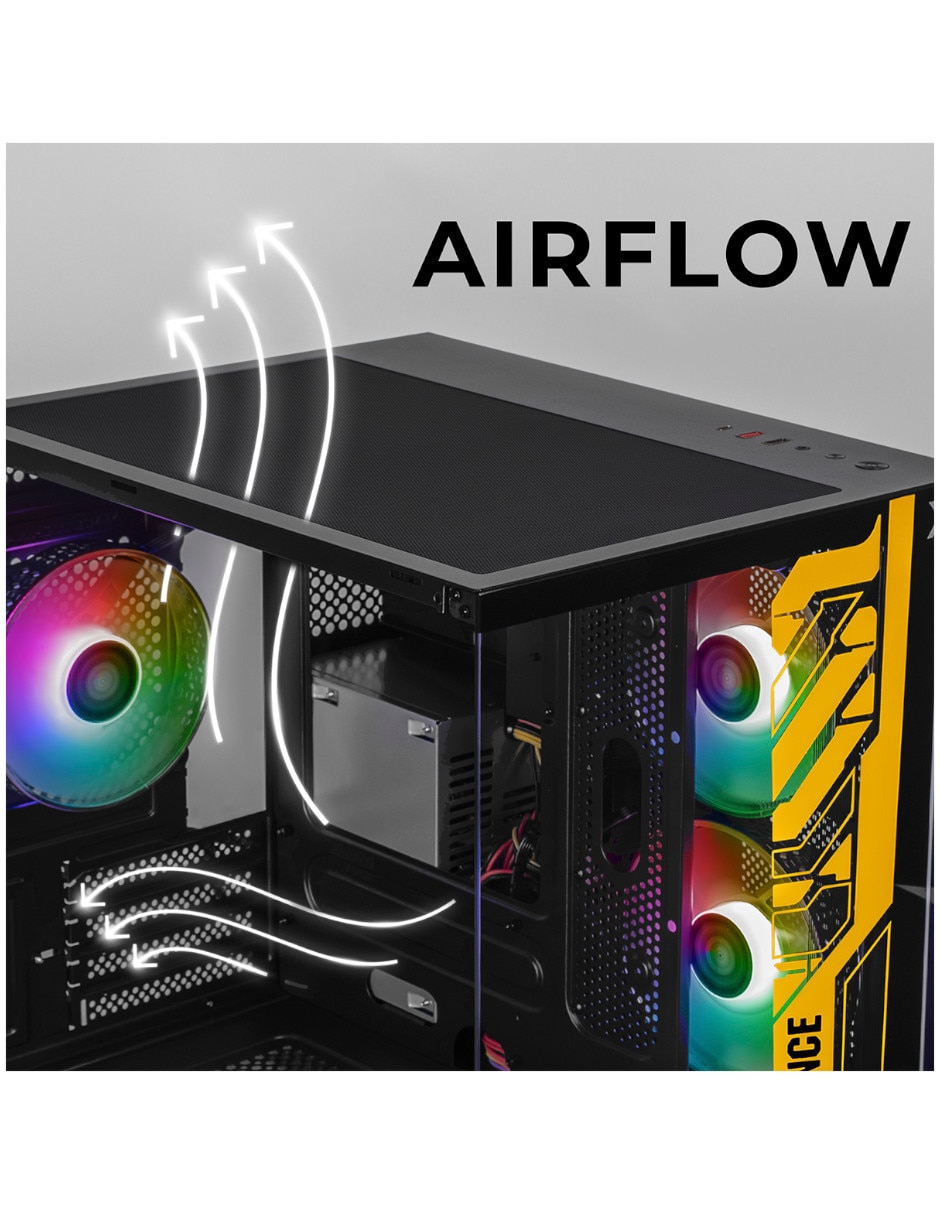 Gabinete Xtre,e Pc Gaming CXTTUCRBK 7