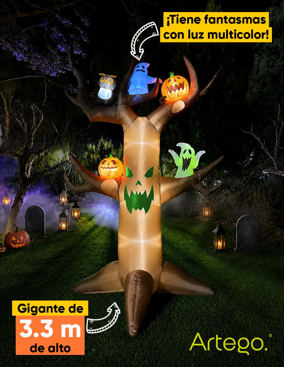 Inflable decorativo forma de árbol 5