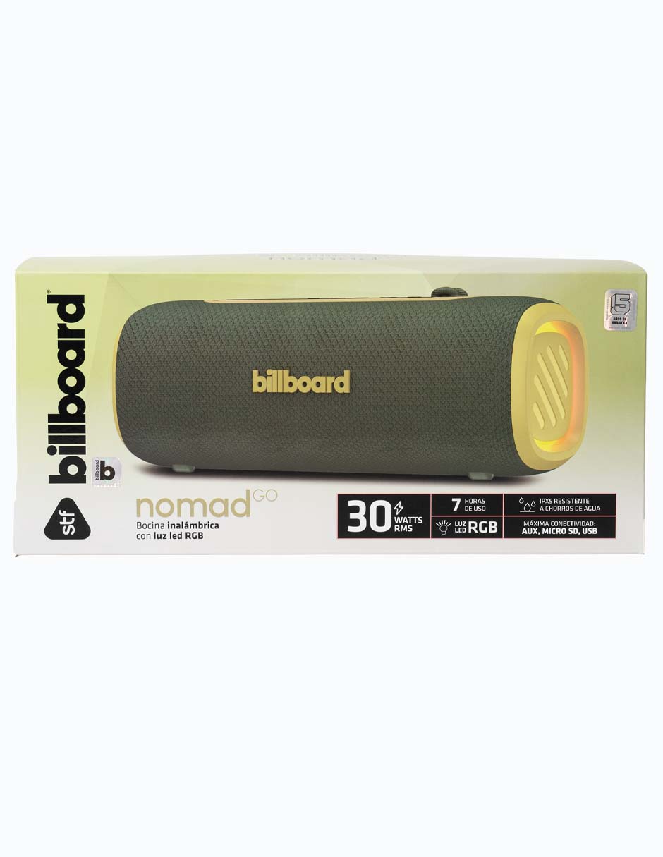 Bocina portátil Nomad Go Bluetooth 2