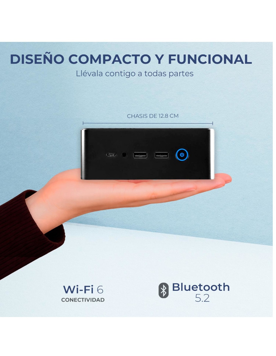 Mini PC MPCL-I716G512GM24 Intel Core i7 16 GB RAM 512 GB SSD 4