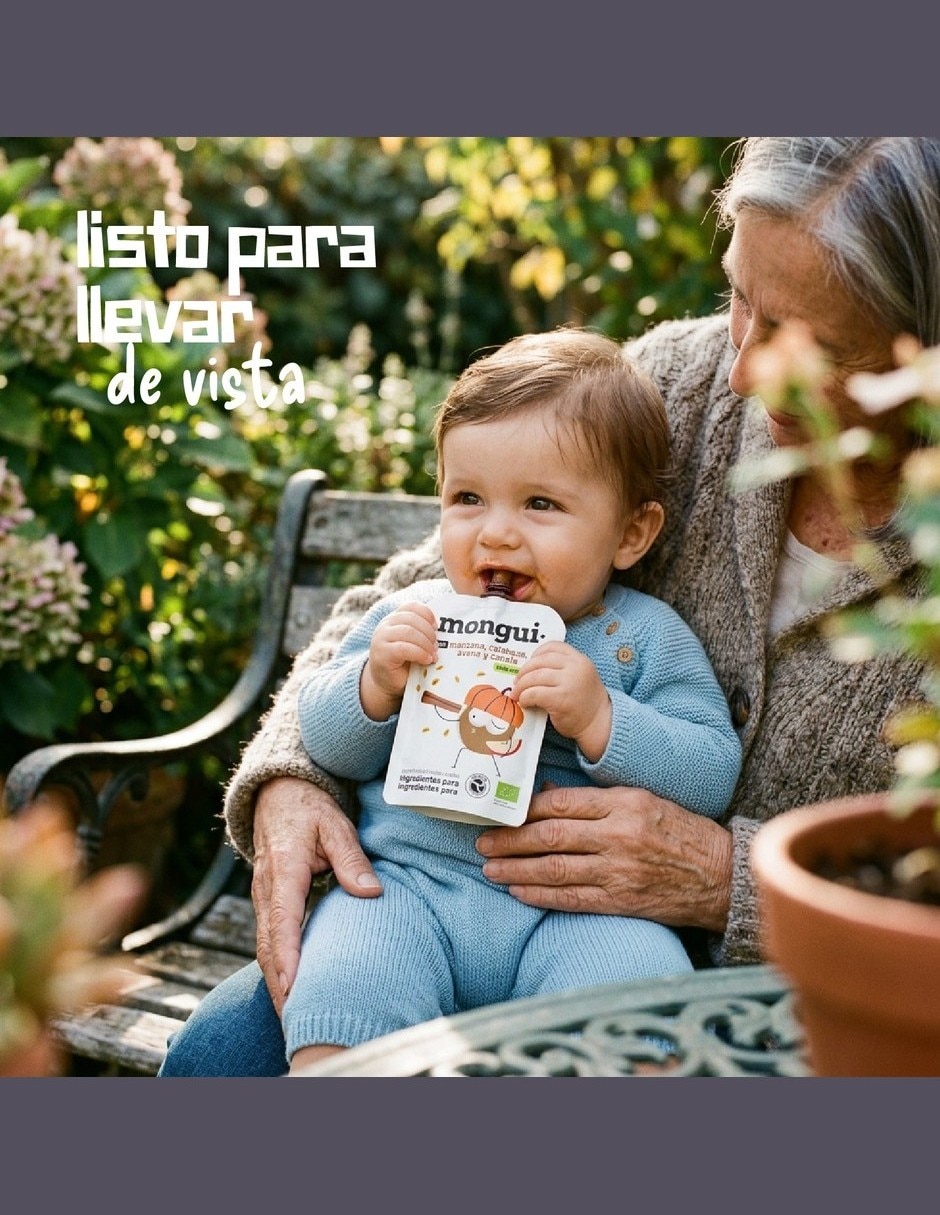 Papilla MONGUI FOODS libre de BPA 1600 G