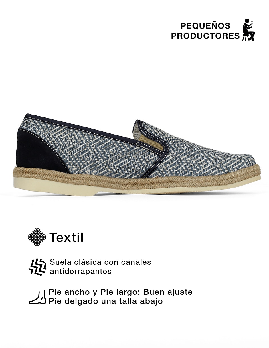 Zapato slip on para hombre