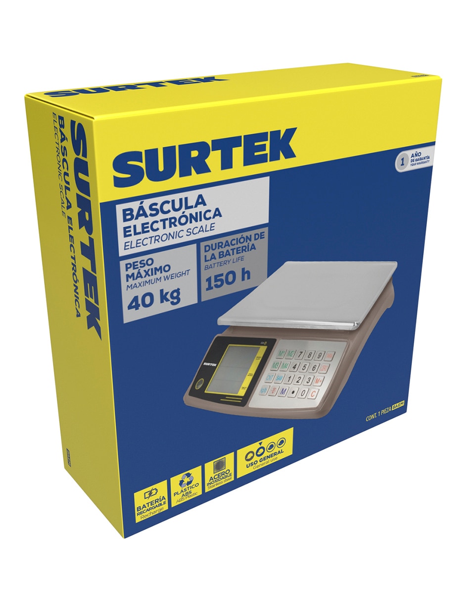 Báscula Digital SURTEK