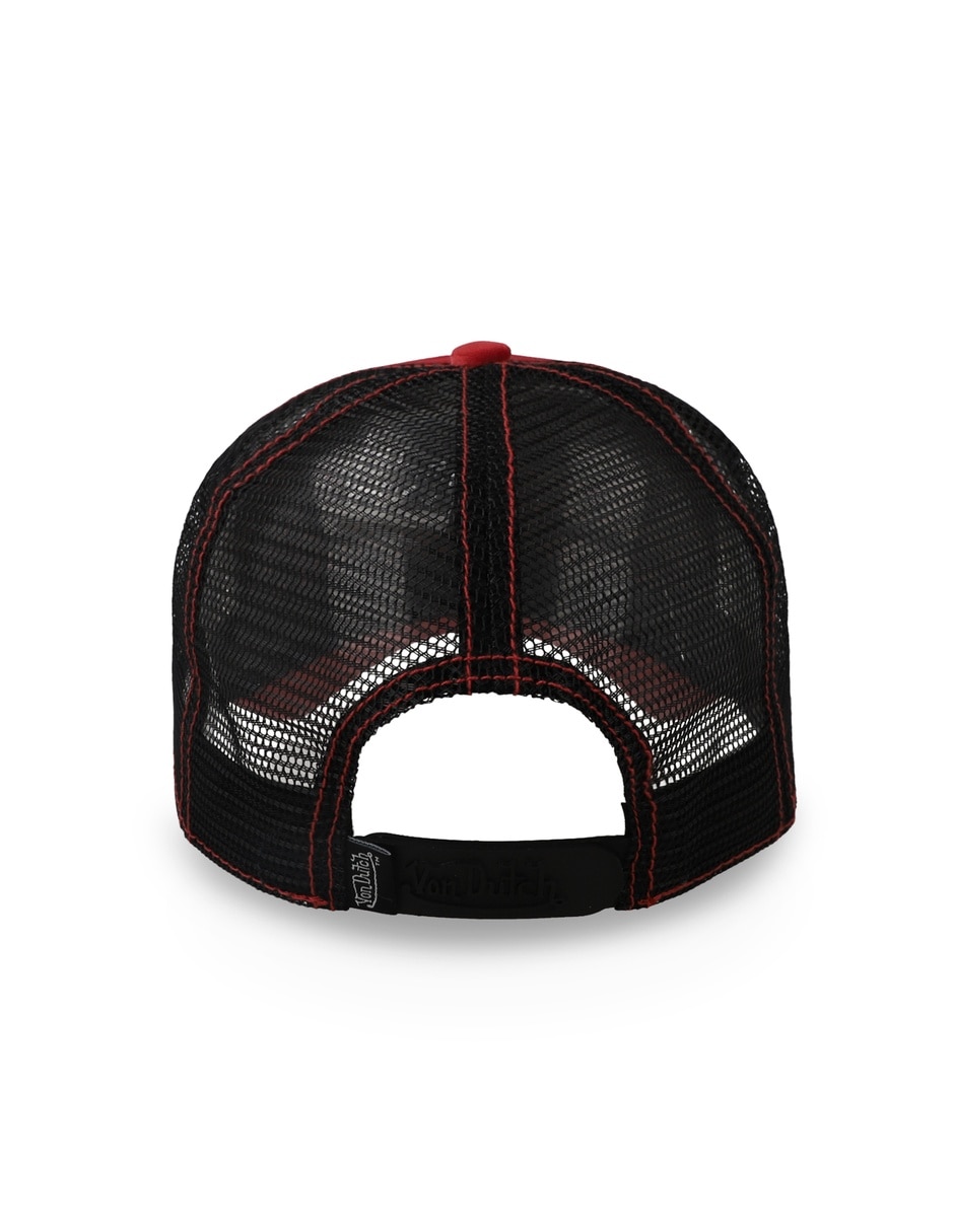Gorra visera curva snapback Von Dutch Astro Dust Roja Ajustable para adulto 2