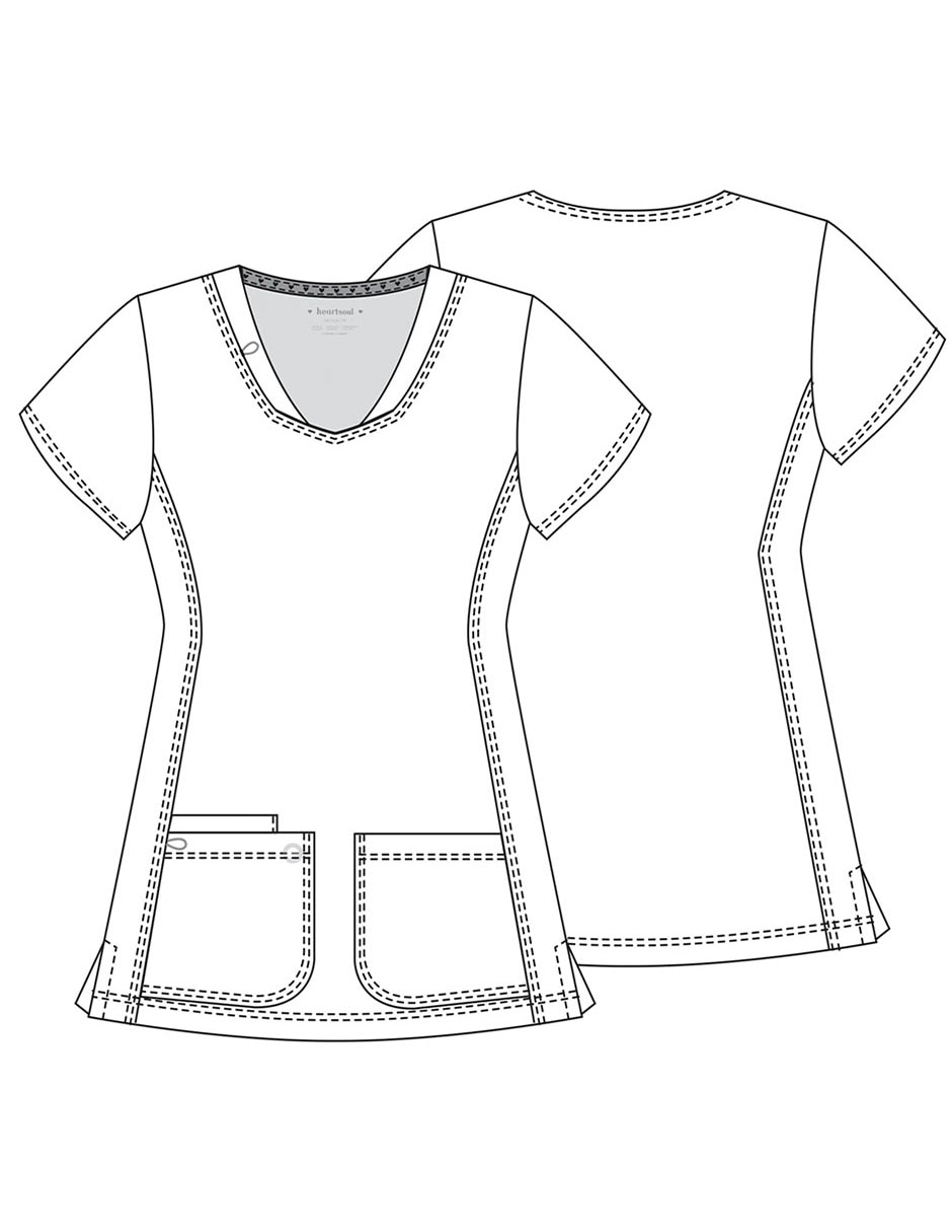 Pijama quirúrgica estilo regular para mujer 3