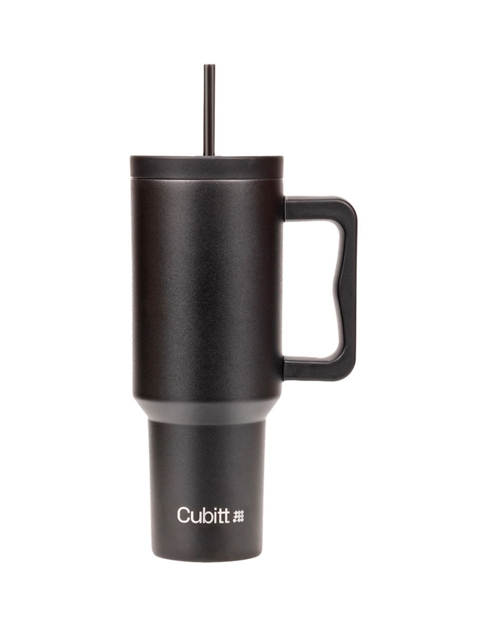 Vaso térmico Cubit de acero inoxidable con tapa rosca