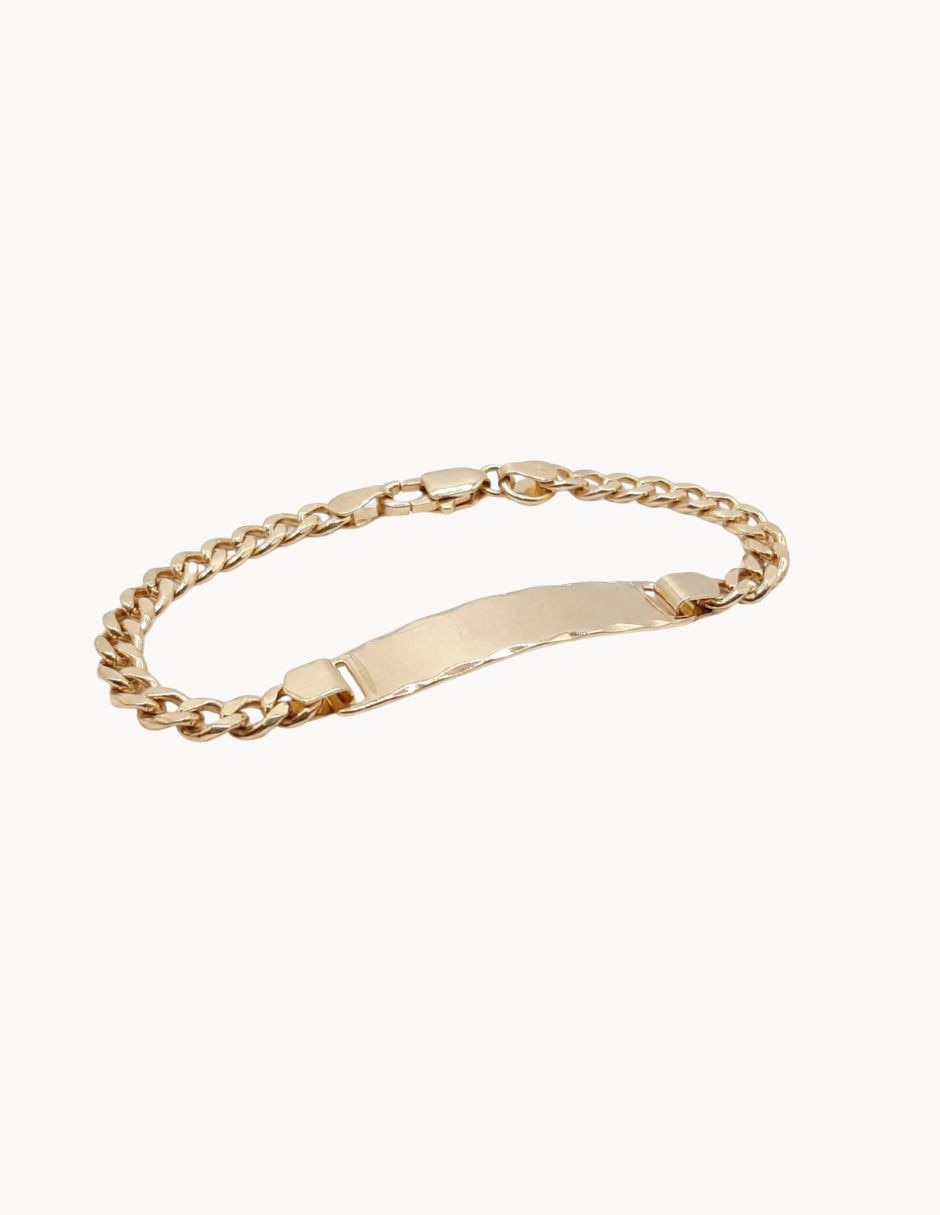 Esclava generíca de oro laminado 18 k