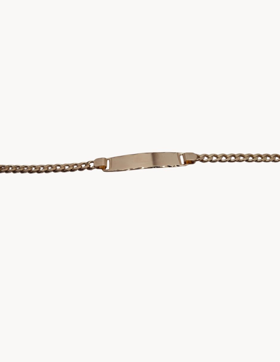 Esclava generíca de oro laminado 18 k 2