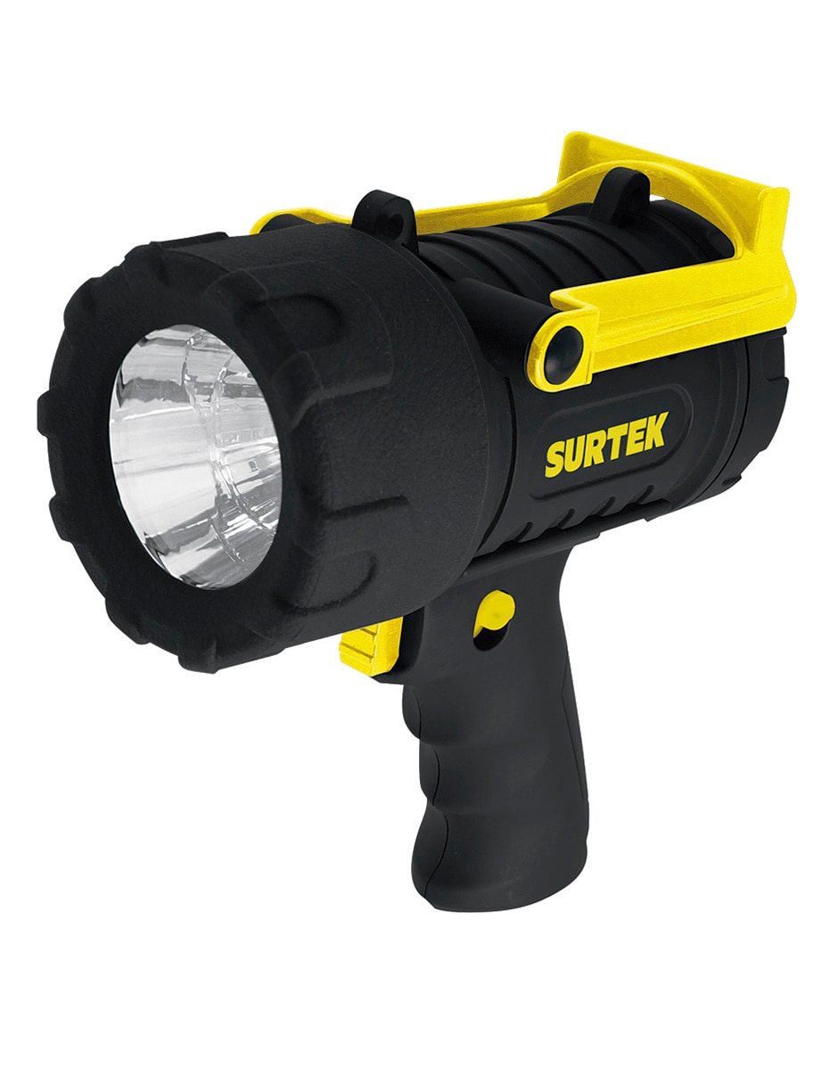 Linterna de mano Surtek recargable de 1 500 lm