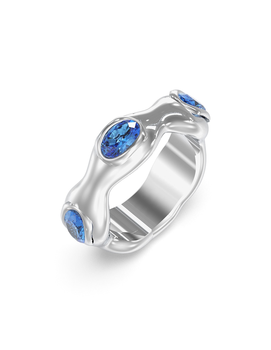 Anillo redondo Divine circonita brillante