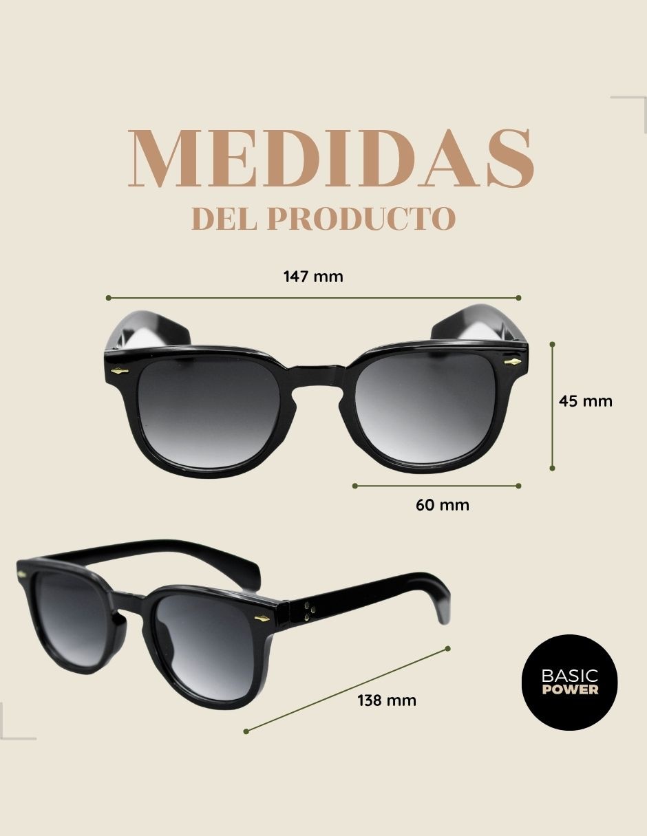 Lentes de sol chb chili beans clothing co. Para mujer