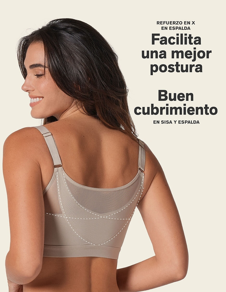 Brassiere corrector leonisa copa preformada para mujer