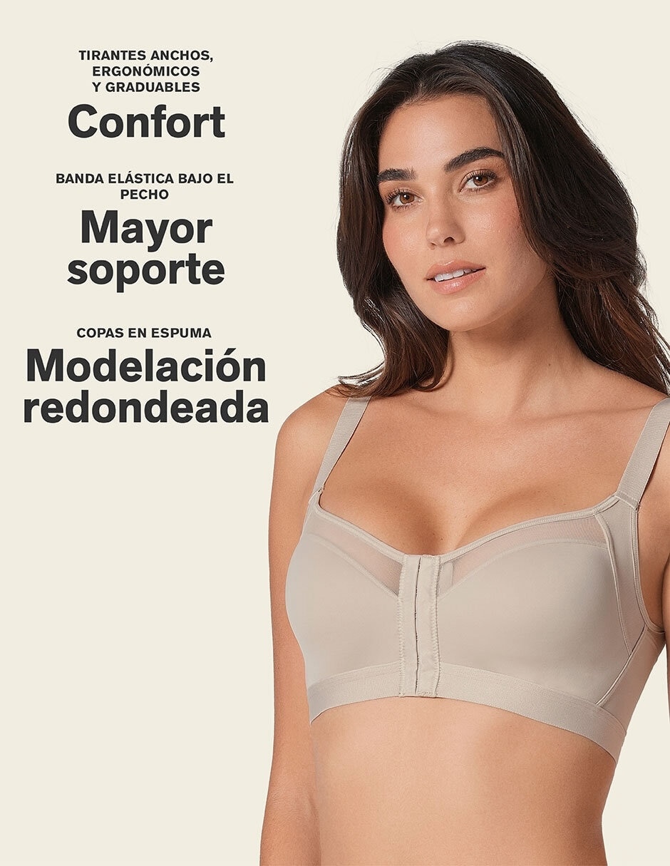 Brassiere corrector leonisa copa preformada para mujer