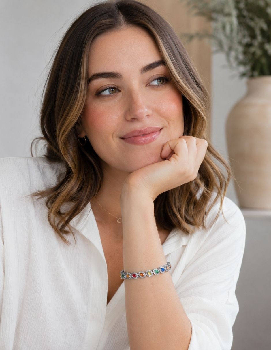 Pulsera yoiko con cristal belisse
