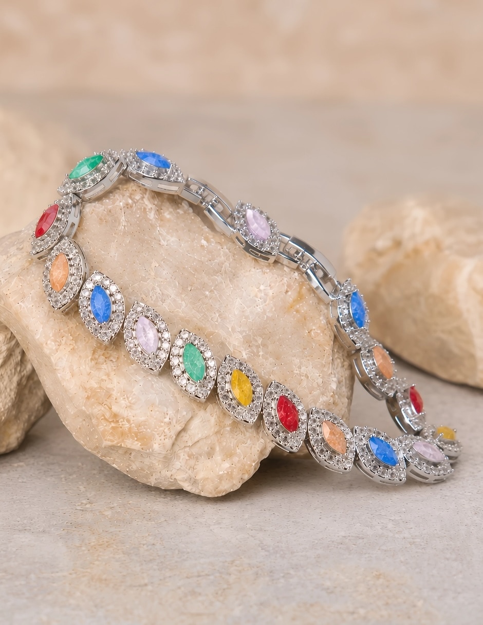Pulsera yoiko con cristal belisse