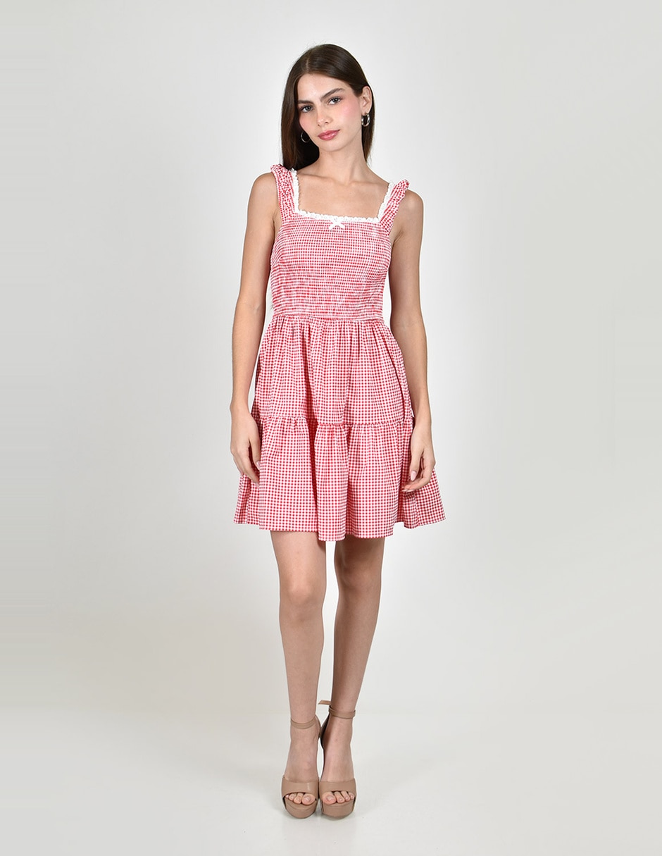 Vestido corto casual para mujer 4