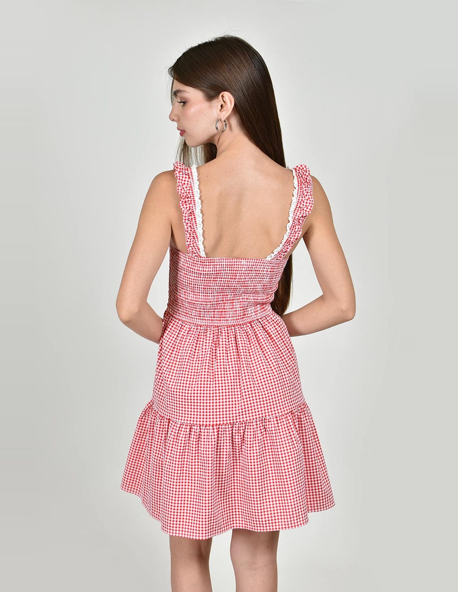 Vestido corto casual para mujer 5