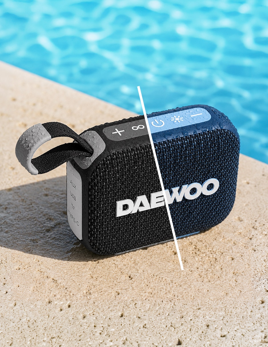 Bocina recargable daewoo hidro x bluetooth
