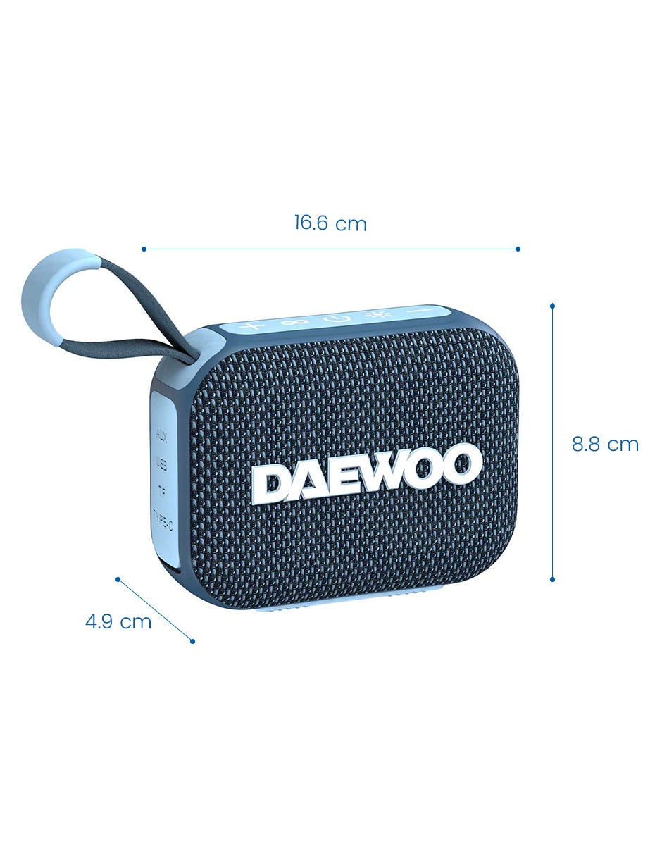 Bocina recargable hidro x bluetooth 6