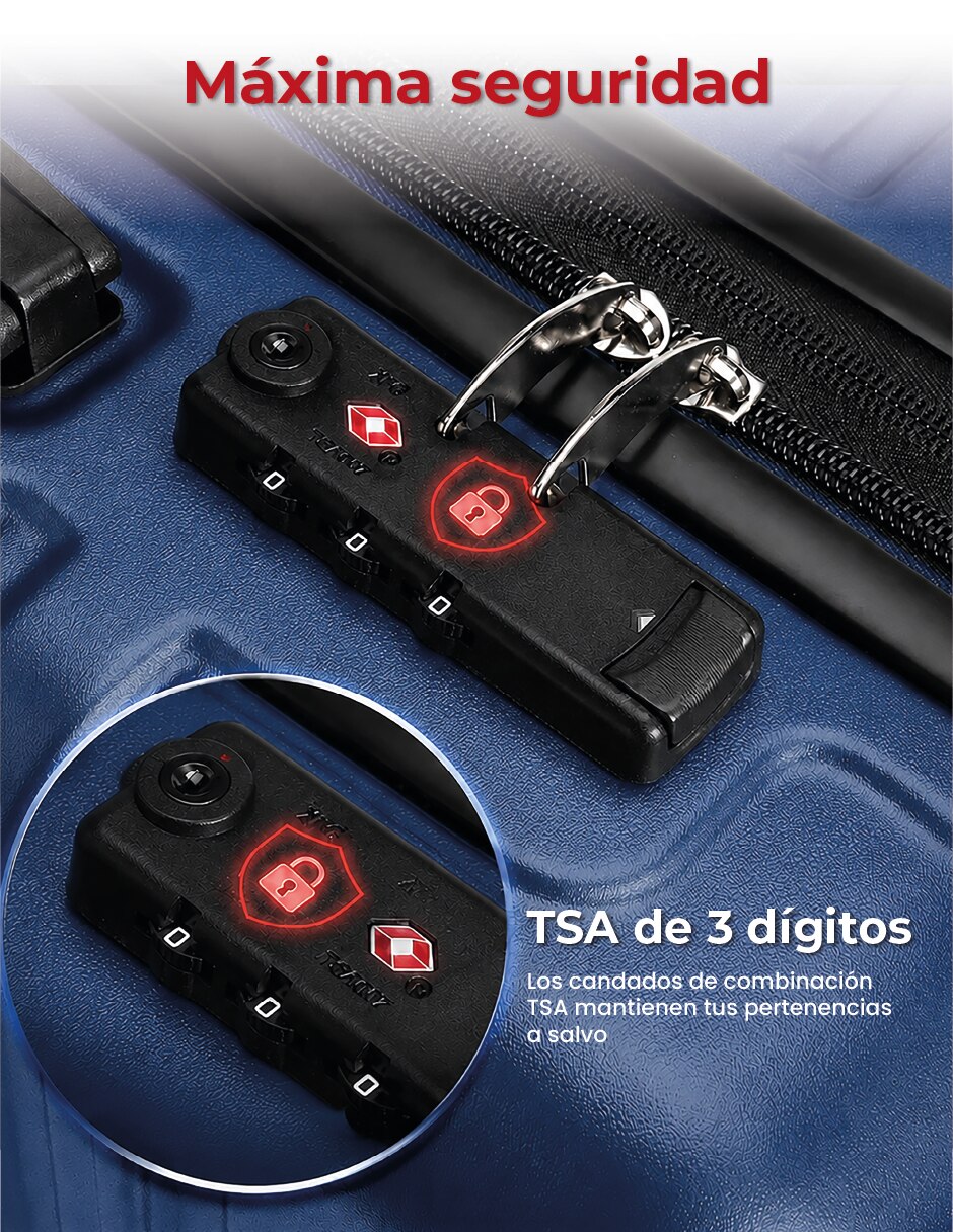 Set maletas de viaje Compass