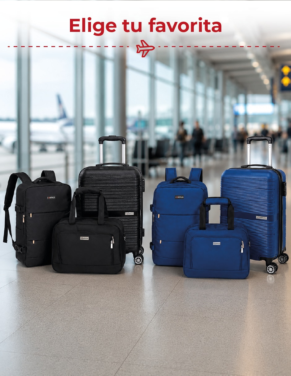 Set maletas de viaje Compass