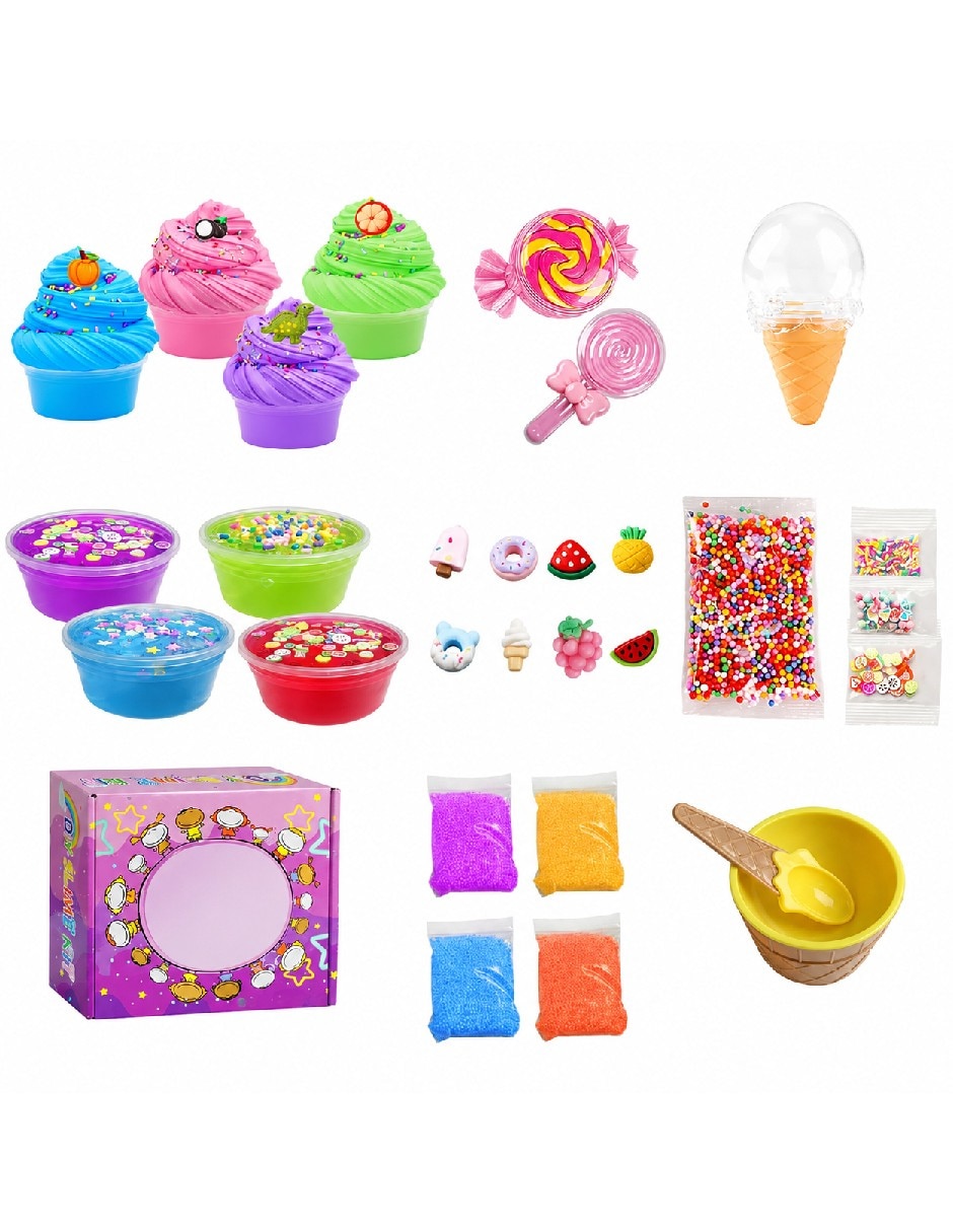 Kit slime Diy de 18 piezas