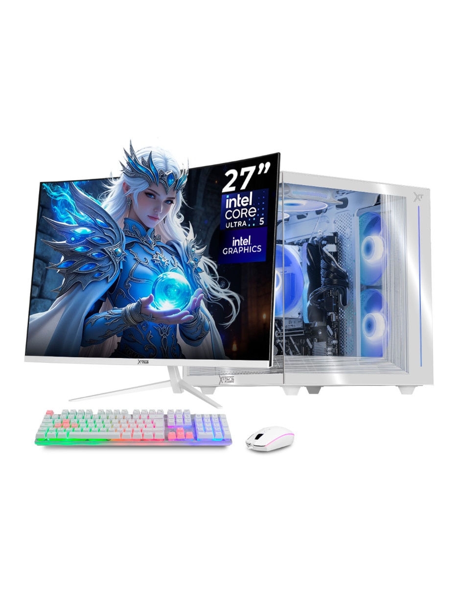 Computadora gamer 27 pulgadas Full HD Intel core ultra 5 Integradas 16 GB RAM 1 TB SSD