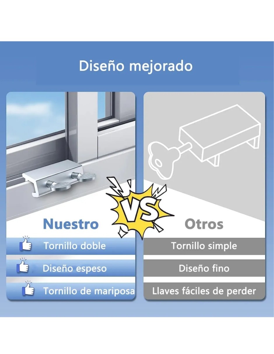 Cerradura sobreponer seguros para bebe de combinación 3