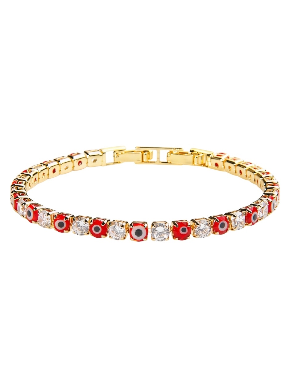 Pulsera con zirconia vigía 1