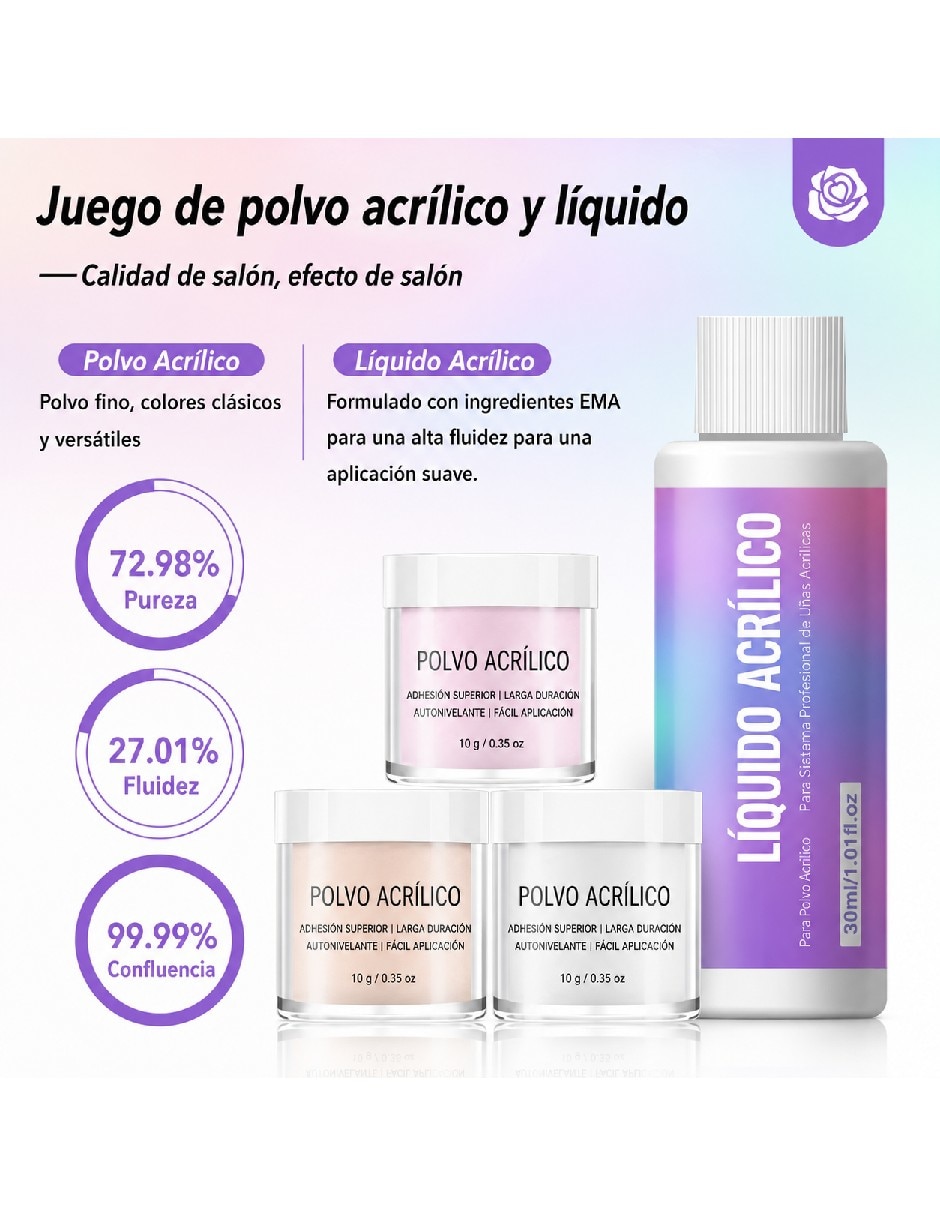 Kit de extensiones para uñas Genérica