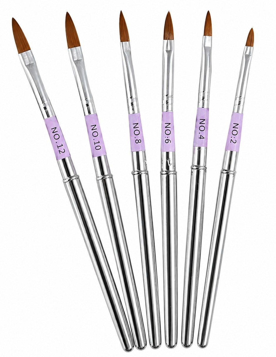 Set pincel para uñas Genérica