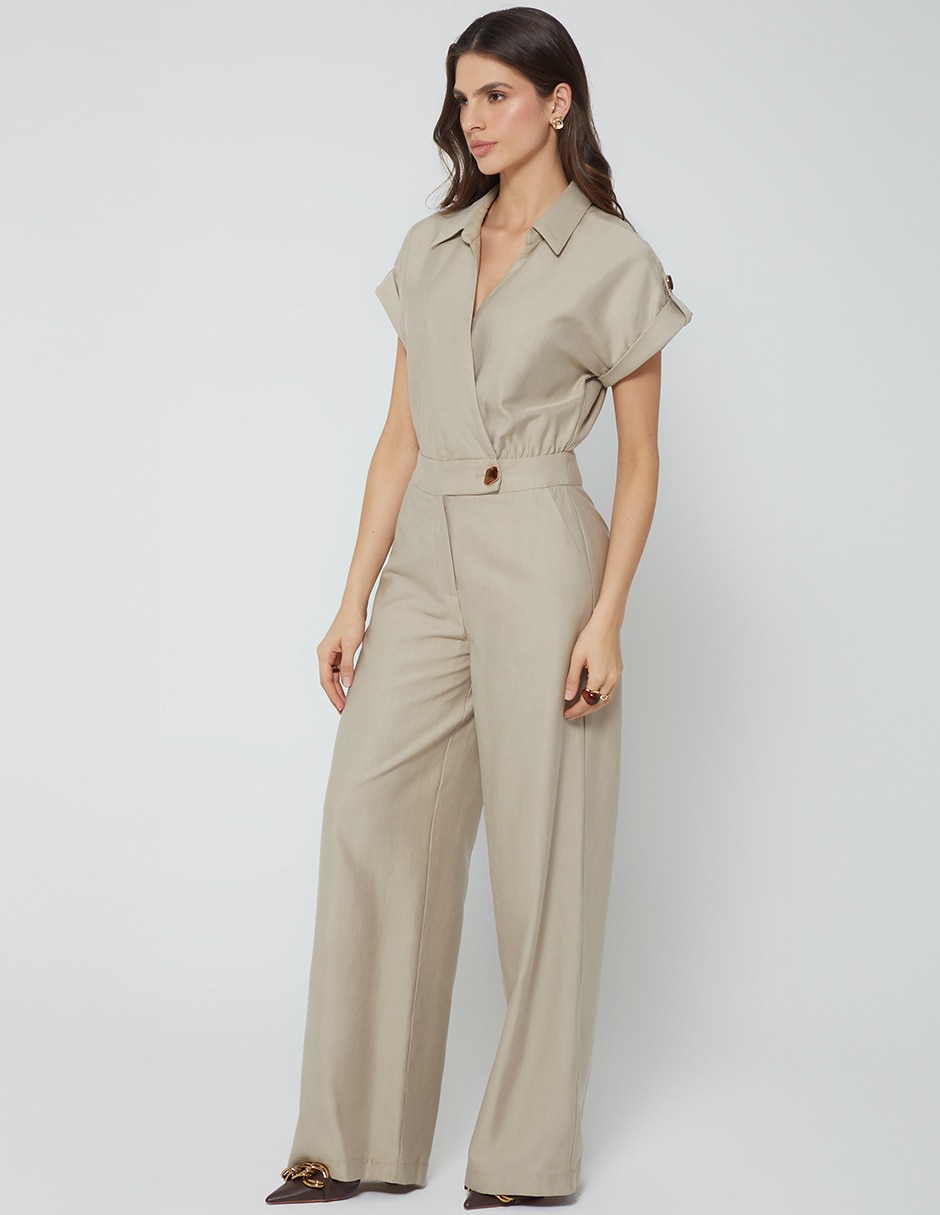 Jumpsuit Sin familia o colección de Lyocell Casual estampado Liso para mujer Jumpsuit Sin familia o colección de Lyocell Casual estampado Liso para mujer