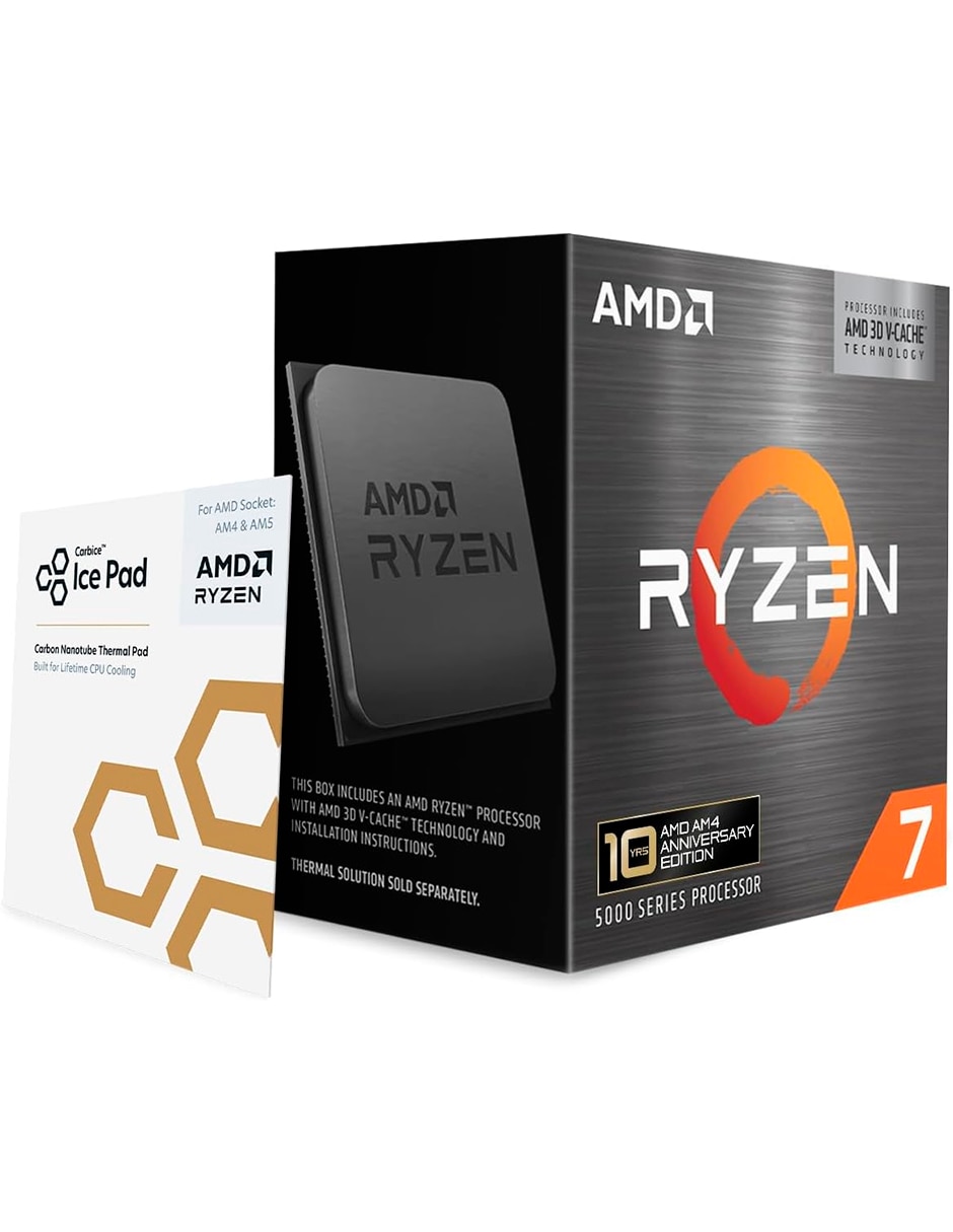 Procesador RYZEN 7 5800X3D con 8 núcleos 2