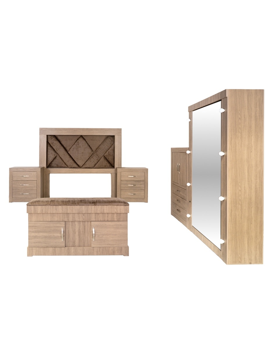 Set Recámara Riva de MDF 2