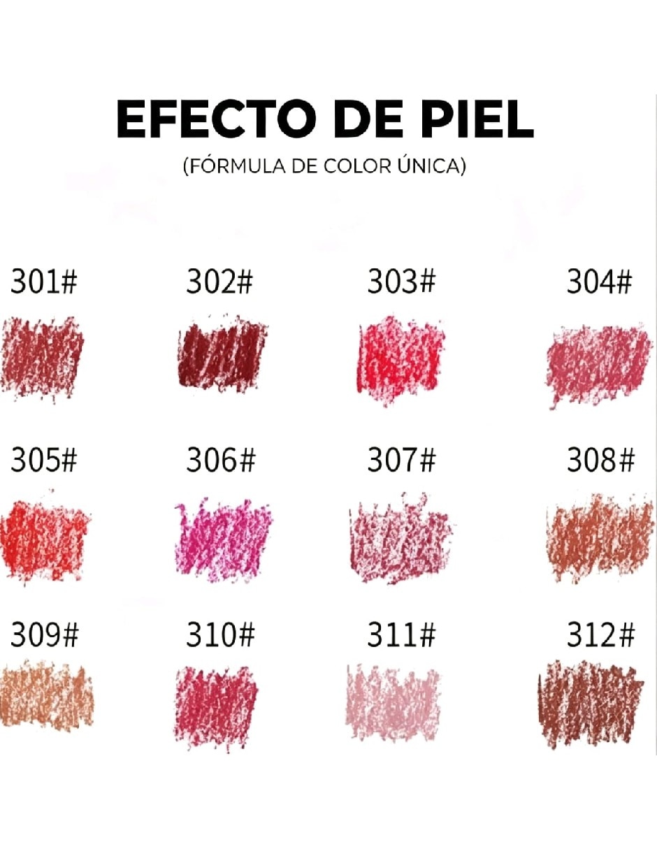 Set delineador lápiz para labios mate 2
