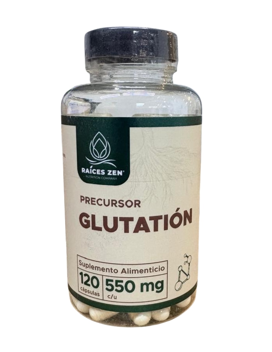 Precursor de Glutation 60 Cápsulas RAÍCES ZEN con Sin ingredientes activos sabor Sin sabor de 1