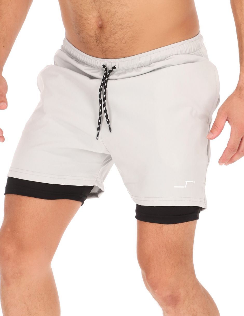 Set short con bolsillos para entrenamiento hombre 7