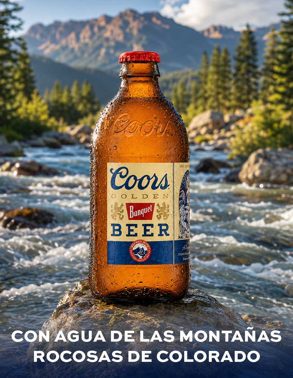 Cerveza clara Coors Lager Cerveza 355 ml