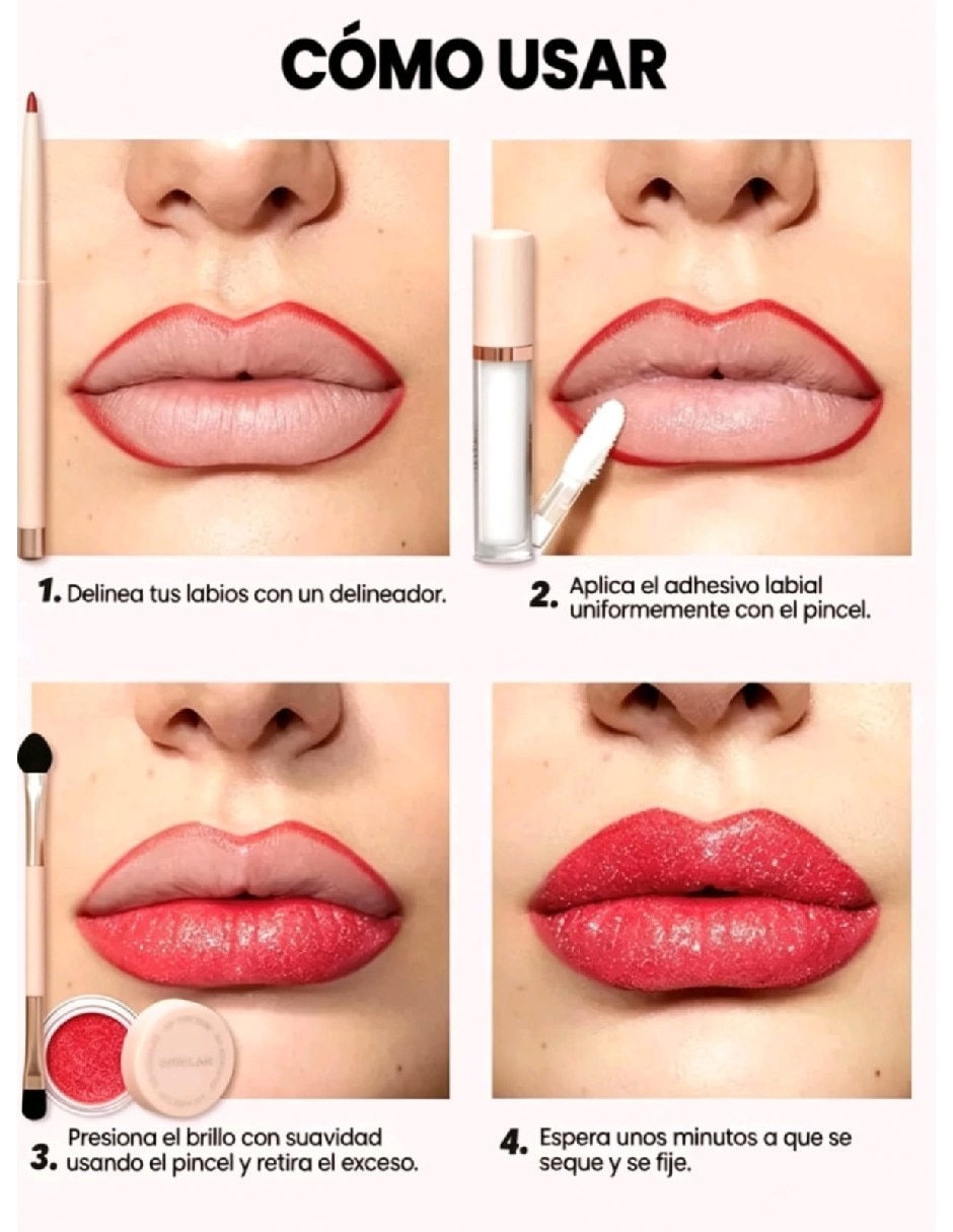 Kit labial brillante 3