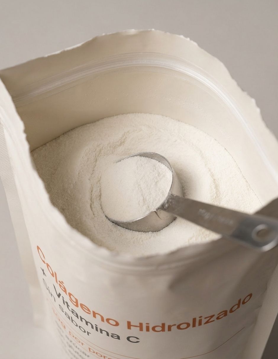 Colágeno hidrolizado bovino con vitamina c de 500 g