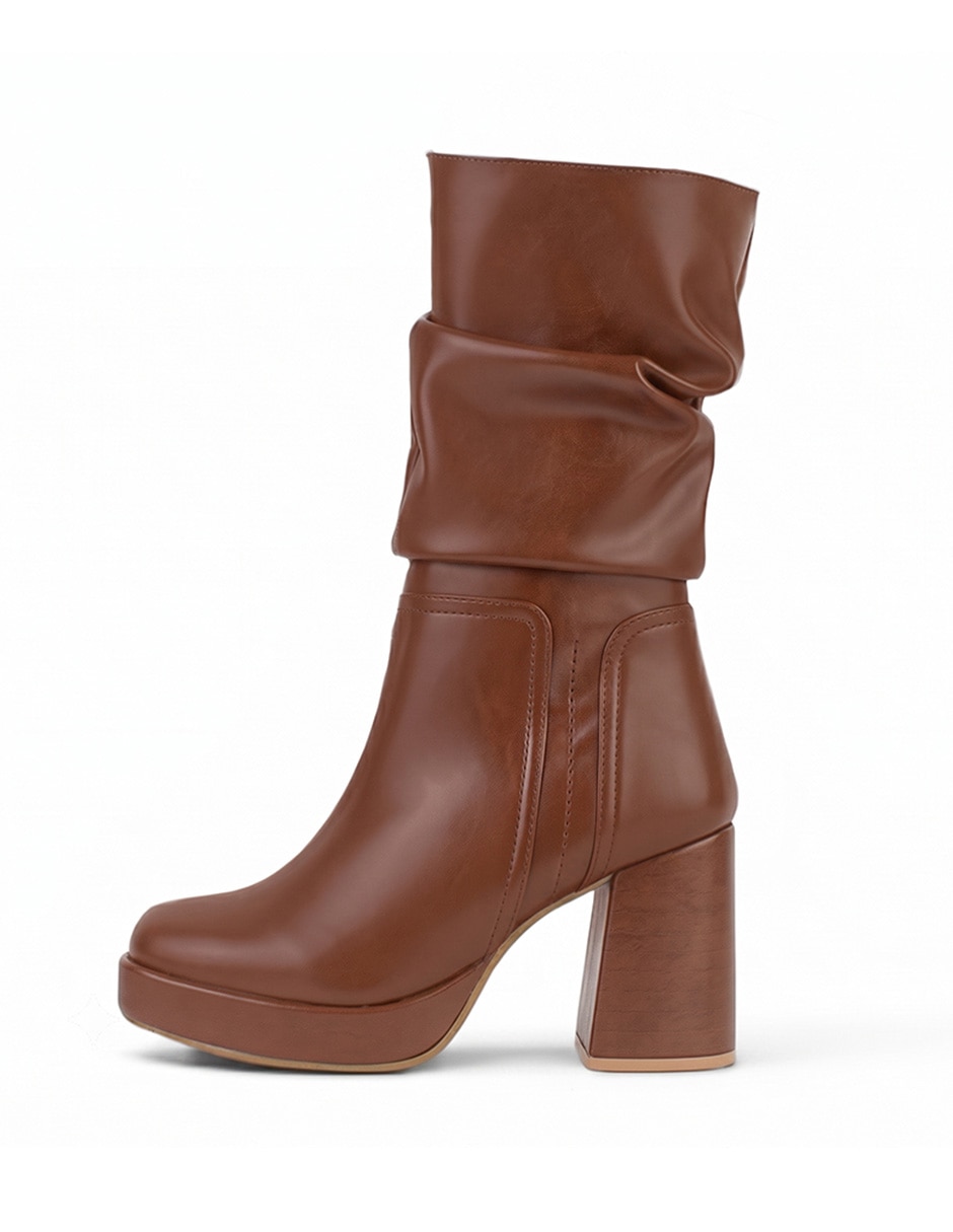 Bota Media pierna 8518-343-A de Sintético para mujer 1