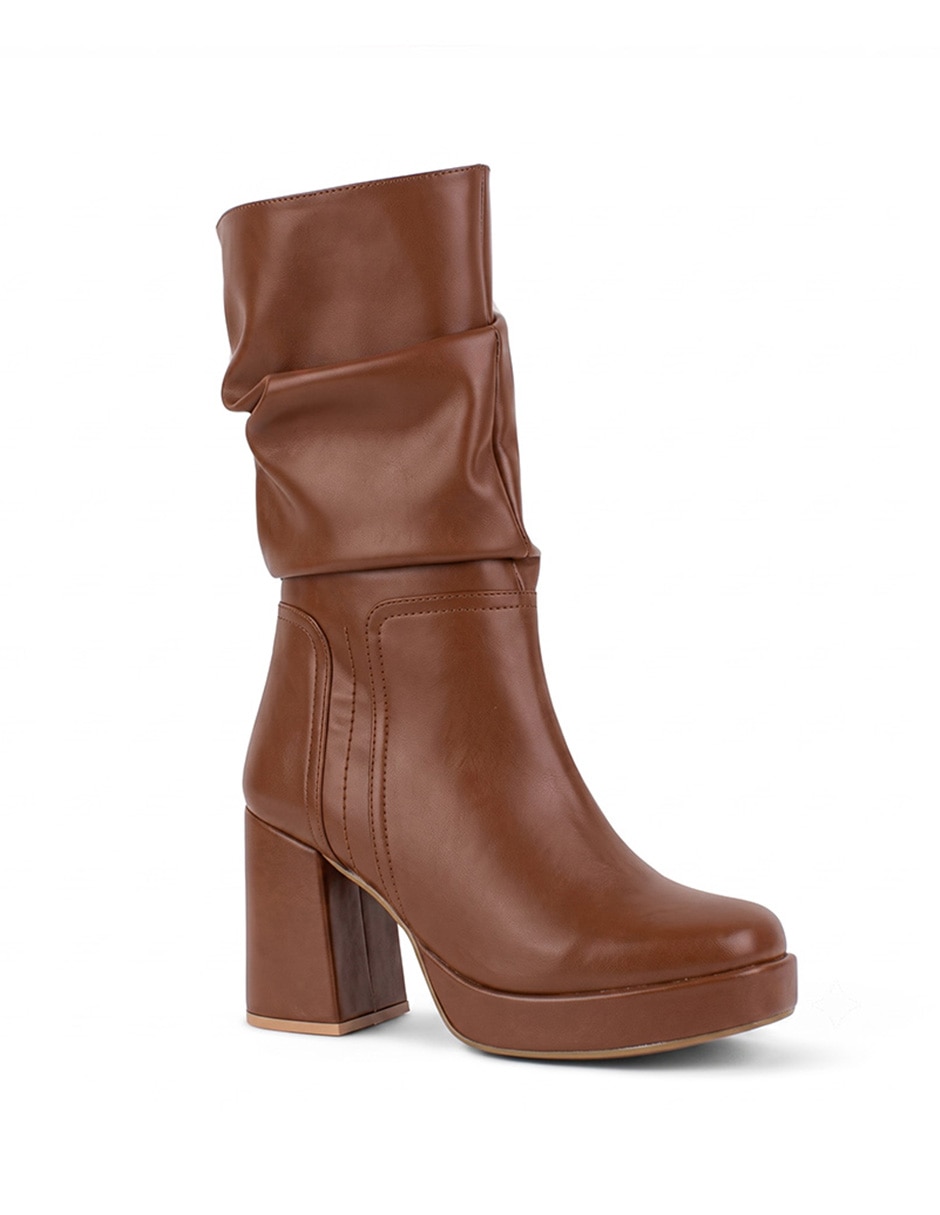 Bota Media pierna 8518-343-A de Sintético para mujer 2