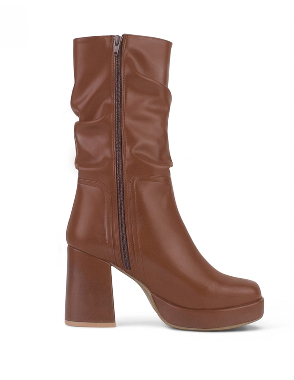 Bota Media pierna 8518-343-A de Sintético para mujer 3