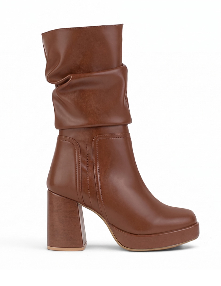 Bota Media pierna 8518-343-A de Sintético para mujer 5
