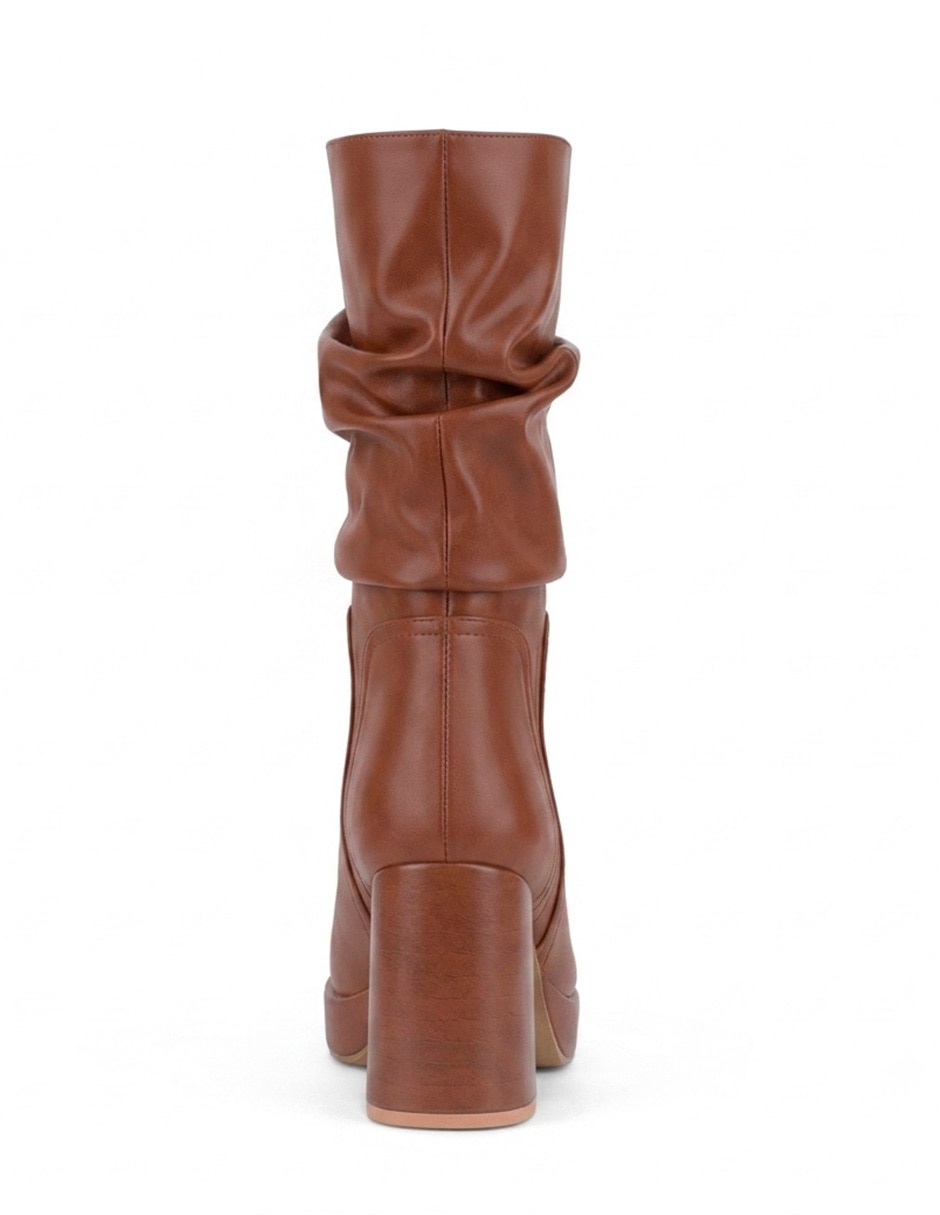 Bota Media pierna 8518-343-A de Sintético para mujer 7