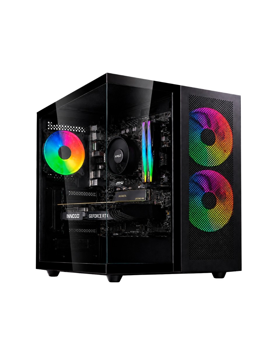 Computadora de escritorio Lucky Owl PC-076 AMD Ryzen 5 NVIDIA GeForce RTX 5060 32 GB RAM 1 TB SSD
