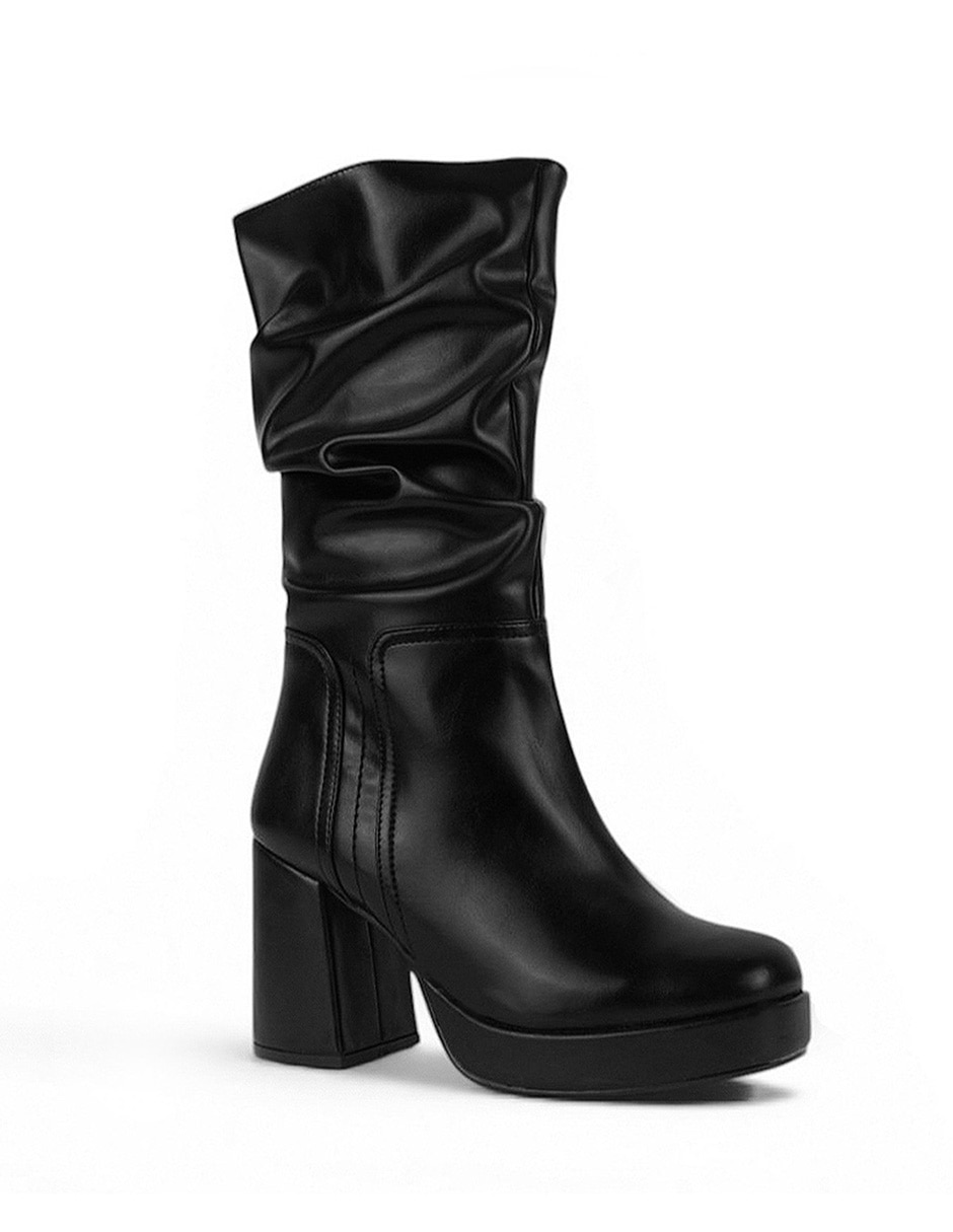 Bota Media pierna 8518-343-A de Sintético para mujer 3